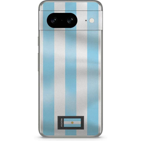 Argentina Soccer Flag Google Pixel 8 Skin